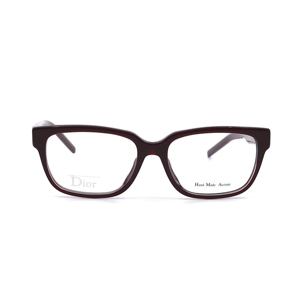 DIOR BLACK TIE189F 98P BURGUNDY AUTHENTIC EYEGLASSES - Picture 3 of 12